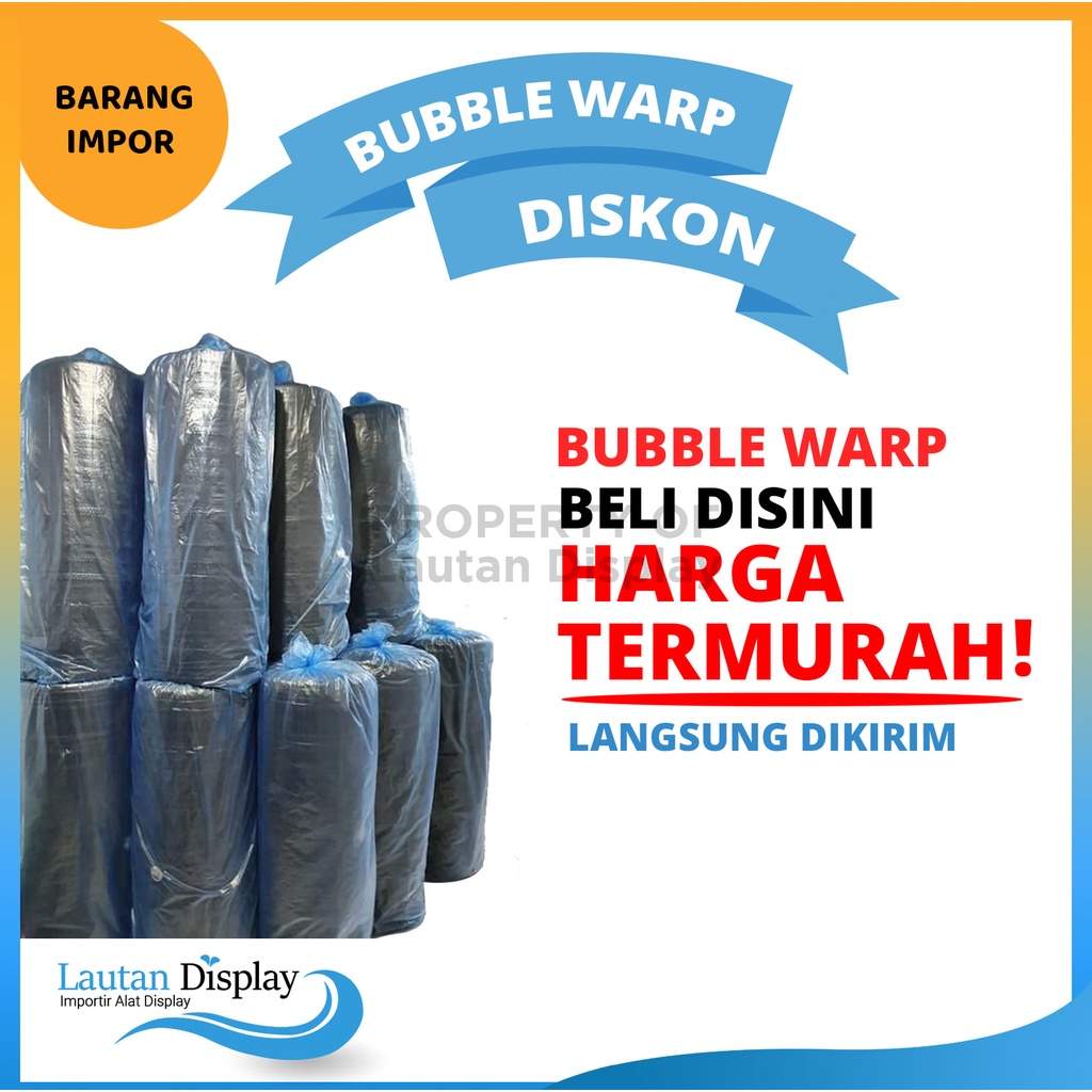 

Bubble Wrap (Black) ukuran 50 m x 125 cm