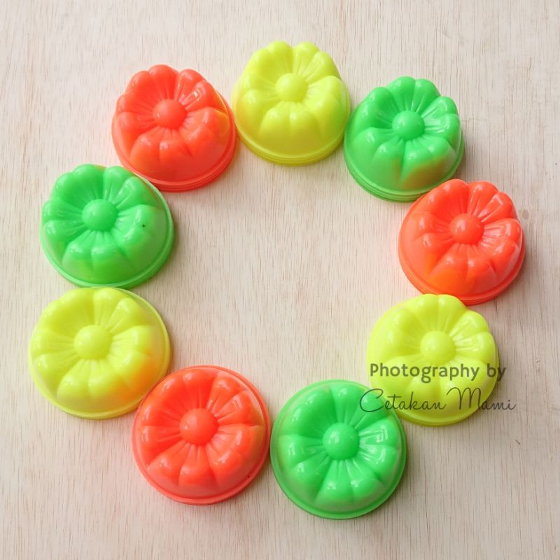 Cetakan puding sakura untuk puding dan bolu kukus