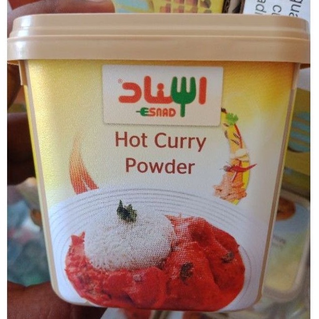 

Bumbu Kari Arab Esnad Hot Curry Pedas atau Esnad Mild Curry Powder Lembut 200 Gram
