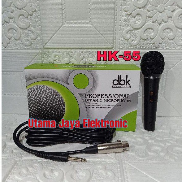 Microphone kabel dbk Mikrofon dynamic