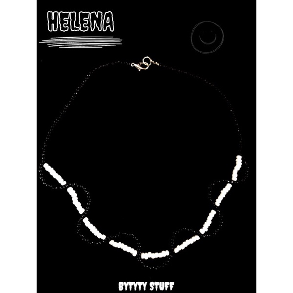 helena necklace/beads necklace/kalung manik-manik/choker manik-manik