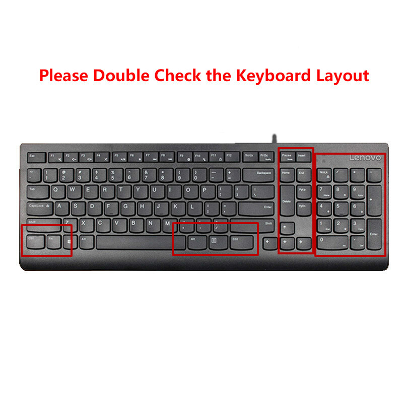 Soft Case Silikon Ultra Tipis Pelindung Keyboard Komputer Desktop Untuk Lenovo Aio 520cekb-536a 23.8 &quot;