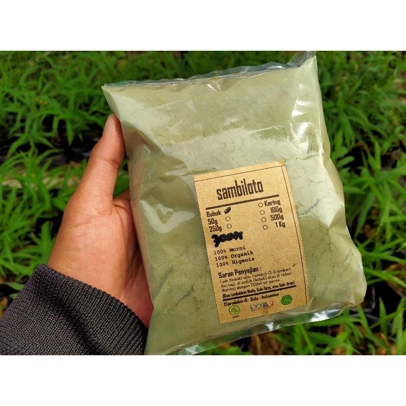 

Sambiloto bubuk 100 gram