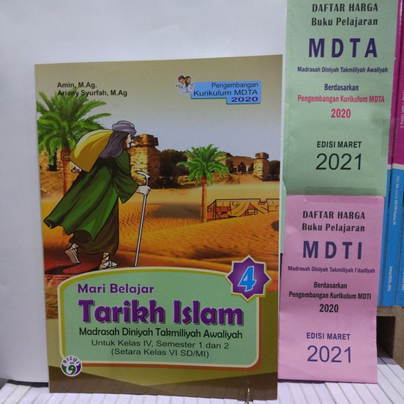 

mari belajar Tarikh Islam kelas 4 Diniyah takmiliyah Awaliyah kurikulum 2020