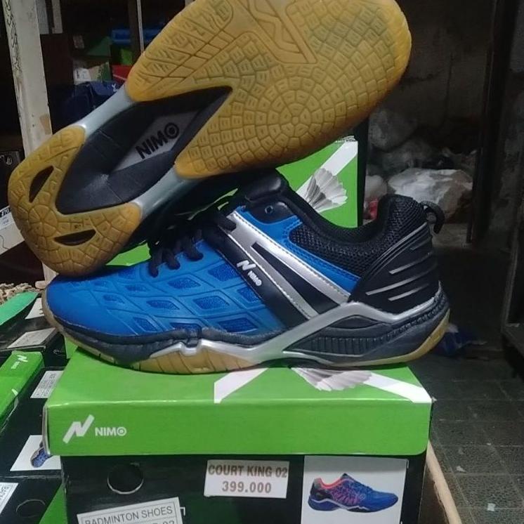Sepatu Badminton NIMO Court King Obral Murah(sudah dijahit) ‣ Ndl31au22ᴹ