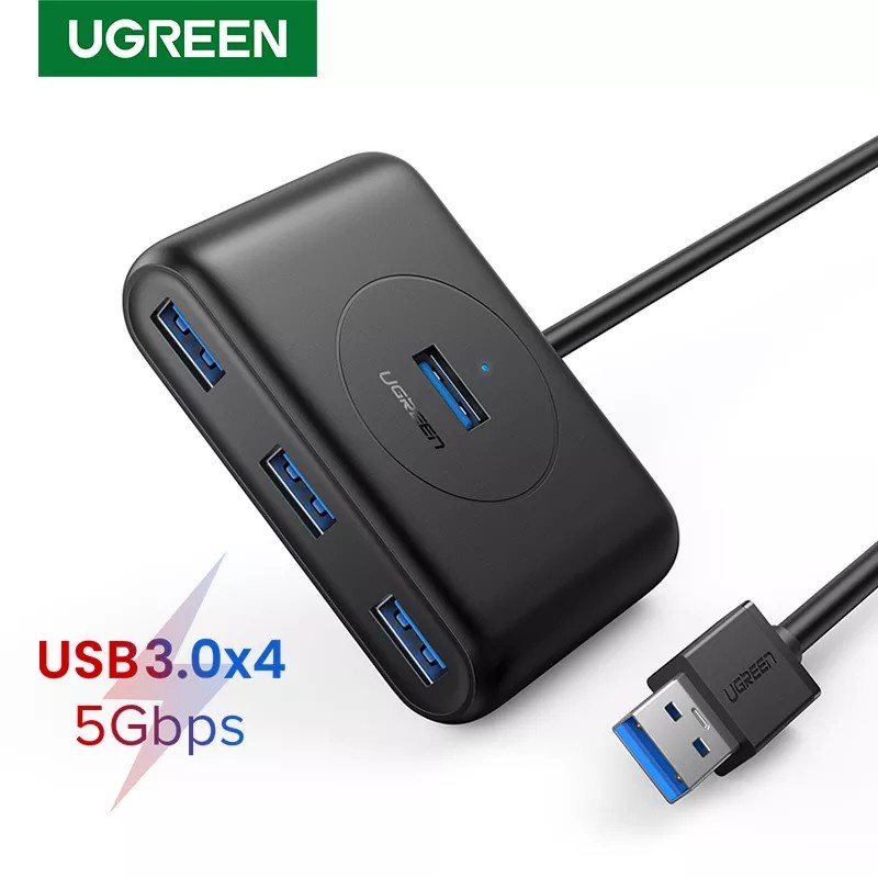 UGREEN USB Hub 3.0 4Port USB 5GBPS Speed Transfer Original Ugreen