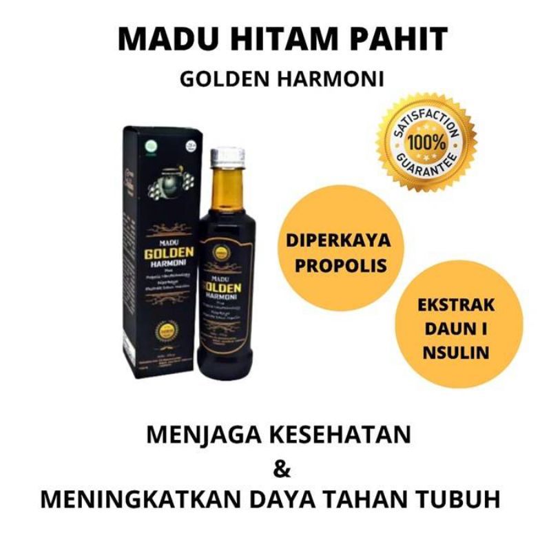 

Madu Hitam Pahit Plus Propolis 470gr Madu Hitam Propolis