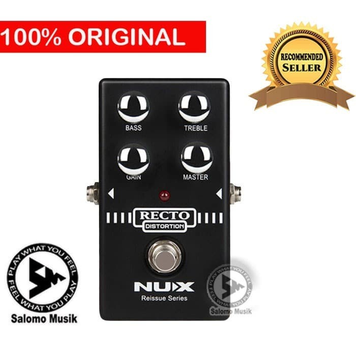 Pedal Efek Nux Recto Distortion