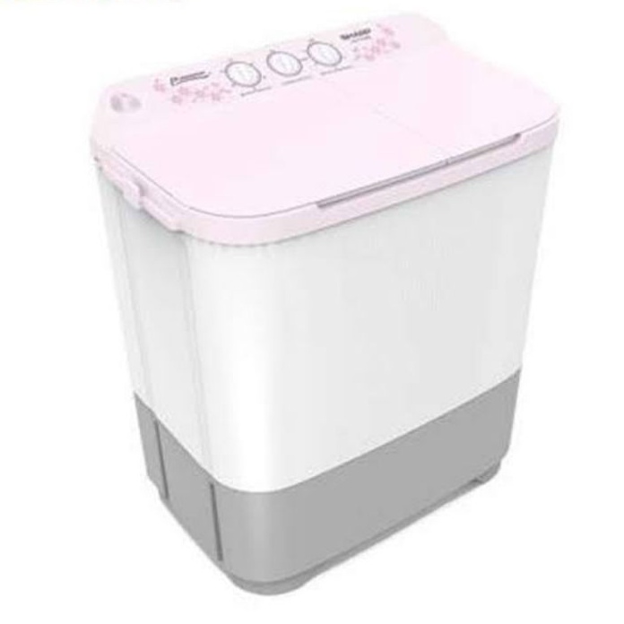 MESIN CUCI SHARP EST ES T 80 MW EST80MW 80MW TWIN TUBE TUB 2 DUA TABUNG BUKAAN ATAS TOP LOADING WASH