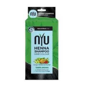 NYU Henna Shampoo Hair Colour - Semir Pewarna Rambut Shampo