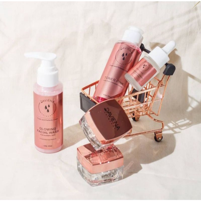 GLOWING SERIES / DAVIENA SKINCARE / glowing series daviena skincare