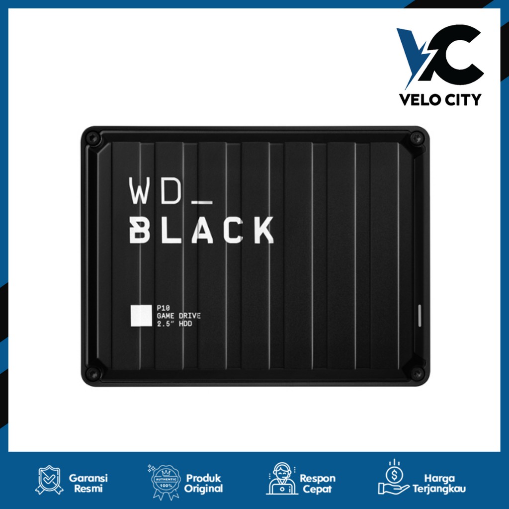 WD BLACK P10 2Tb Game Drive Portable Original Garansi 3 Tahun