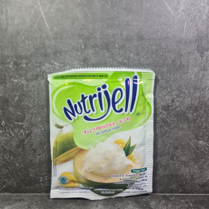 

Ht6362D Nutrijell Agar Agar 1Pc Rasa Kelapa / Nutrijell Coconut Ht5