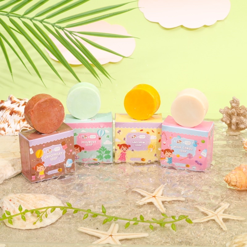 BRIGHTENING SOAP CHINGU BY KIYOWO WITH COLLAGEN &amp; VITAMIN C 35GR