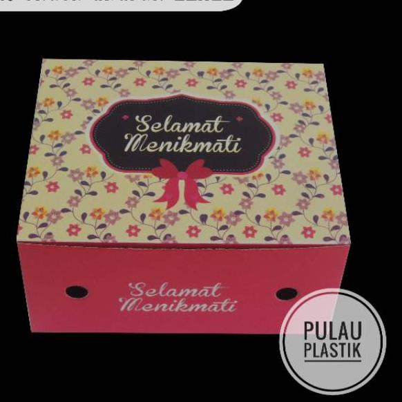 Dus snack uk. 12 x 12 / dus kue ISI 100