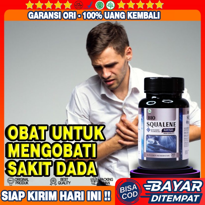 Obat Dada Terasa Sakit - Obat Hilangkan Sakit Dada - Dada Terasa Panas - Sebelah Kiri - Kanan - Teng