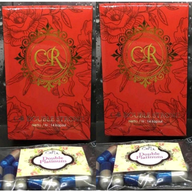 pelangsing cnr dosis double platinum [ 2 box ] obat diet dokter oddcnr original