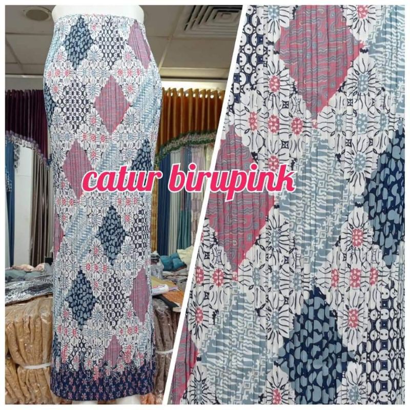 PRODUK ORIGINAL ROK PLISKET BATIK/BAWAHAN KEBAYA/KEBAYA MODERN