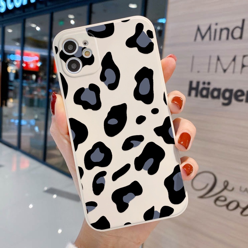 Soft Case TPU Motif Leopard Untuk Realme C25Y C21Y 9i 8i 7i 6i 5i 8 7 5 9 Pro Plus 8 Pro C25 6s 5s C2 C3 50A 6i C21 C15 C11 C20 30A C30A