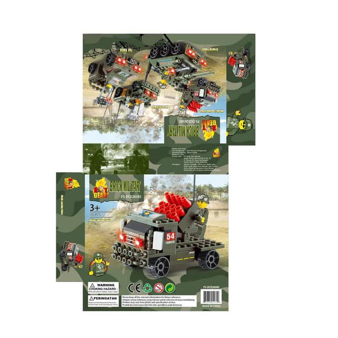 Super Sale Hotgear Brick Military (RANDOM) Ready  Stock