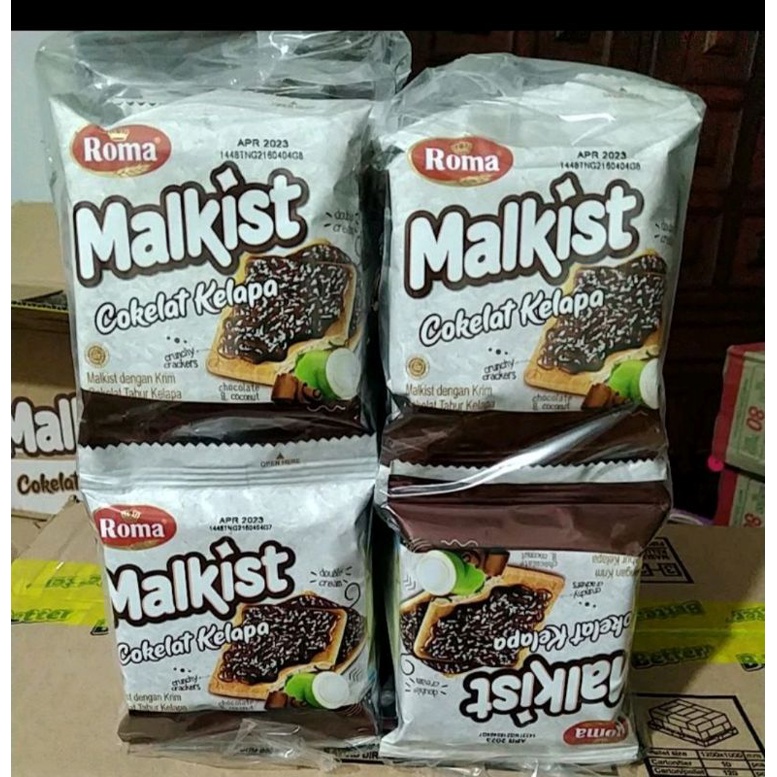 Malkis Coklat Kelapa Renceng isi 10 pcs