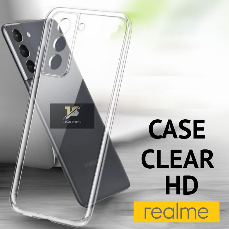 SILLICON CASE CLEAR HD REALME C35 50A PRIME 9 PRO 9 PRO+ 3 3 PRO 5 5 PRO 6 6 PRO 7 7 PRO 8 5G 8I 8 PRO C11 C12 C15 C17 C21 C21Y C25 C25Y C1 C2 NARZO 30A 50A 50I C31 GT 2 PRO C30 C33 10 10 PRO 10 PRO+ GT MASTER GT NEO 3 C55 C53