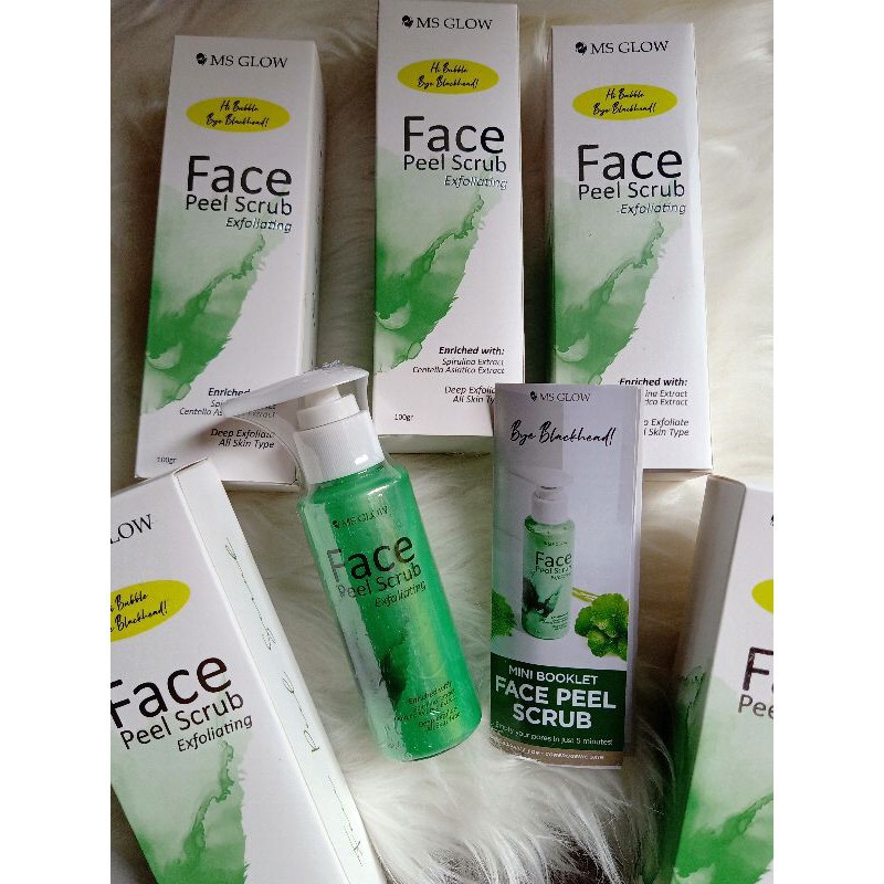 Ms Glow Face Peel Scrub Original