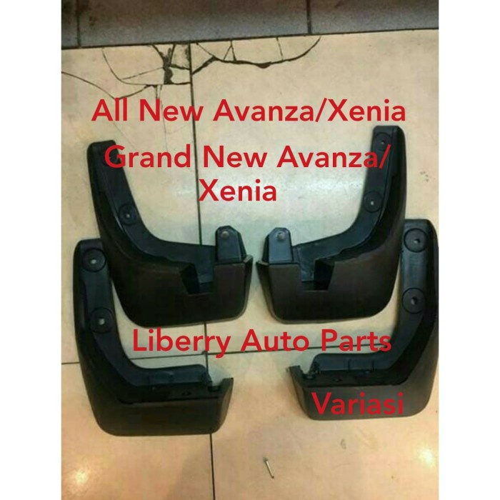 Mudguard/Karpet Lumpur Mobil All New Avanza Xenia/Grand Avanza Xenia