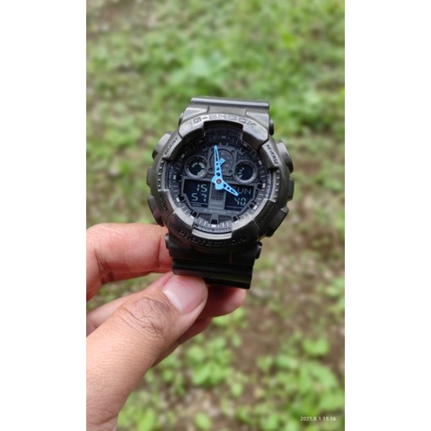 Jam tangan G shock GA - 100c Original preloved second