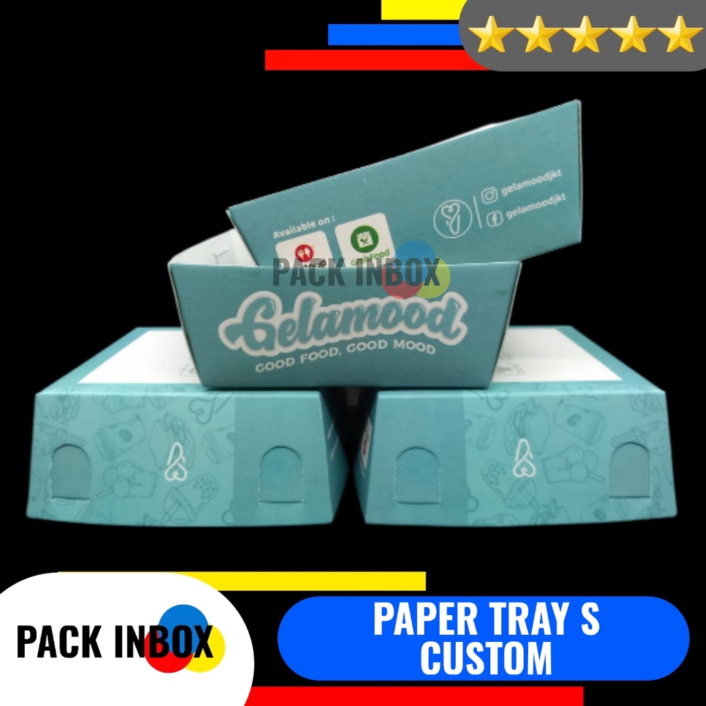 

PAPER TRAY S CUSTOM KARDUS AYAM GEPREK DUS MAKANAN