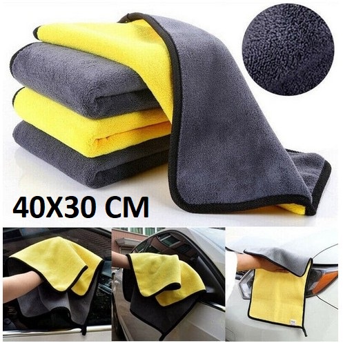 KAIN LAP SERAT MICROFIBER DETAILING HALUS TIDAK BIKIN BARET 500 GSM