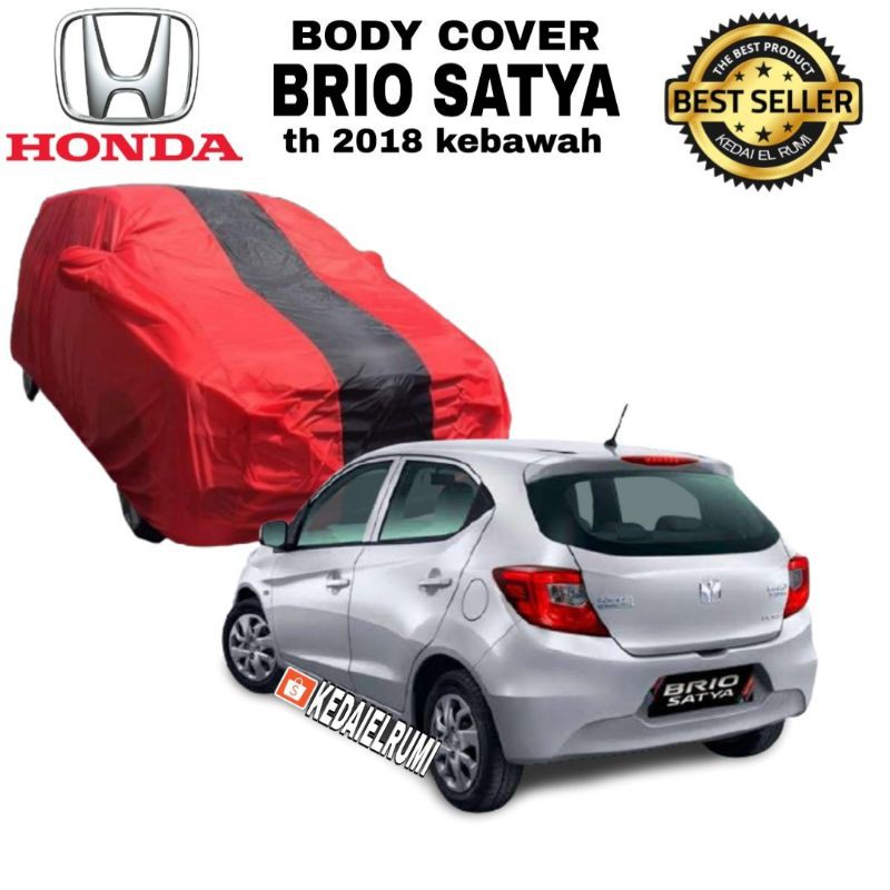 Honda Brio Satya lama COVER MOBIL MOTIF WARNA KAIN SELIMUT PENUTUP SARUNG BODY MOBIL CAR SILVER ABU