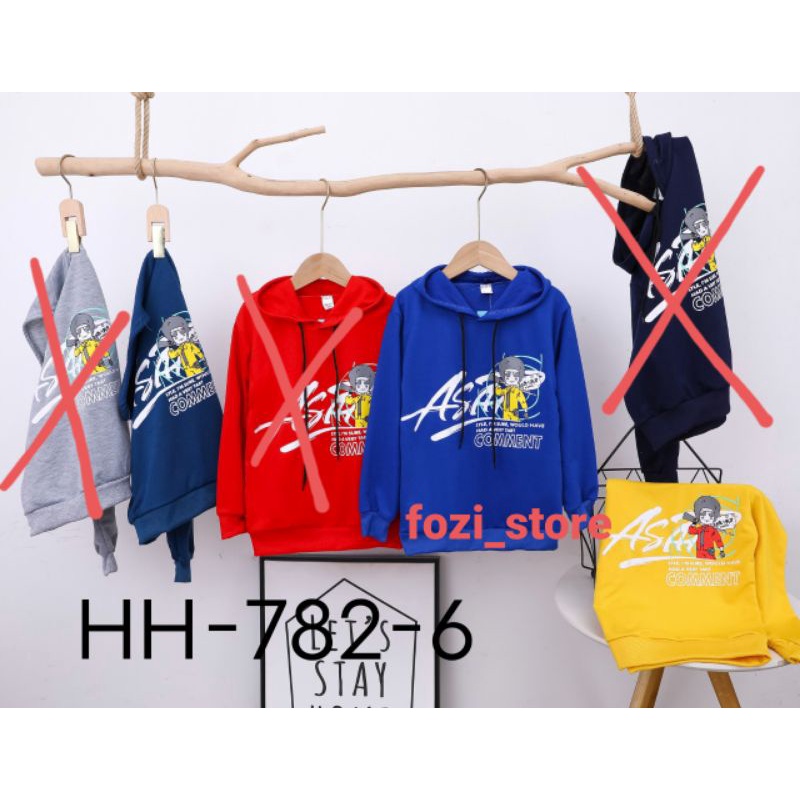 SWEATER HOODIE 4T 5T 7T 8T ( FZ266 )