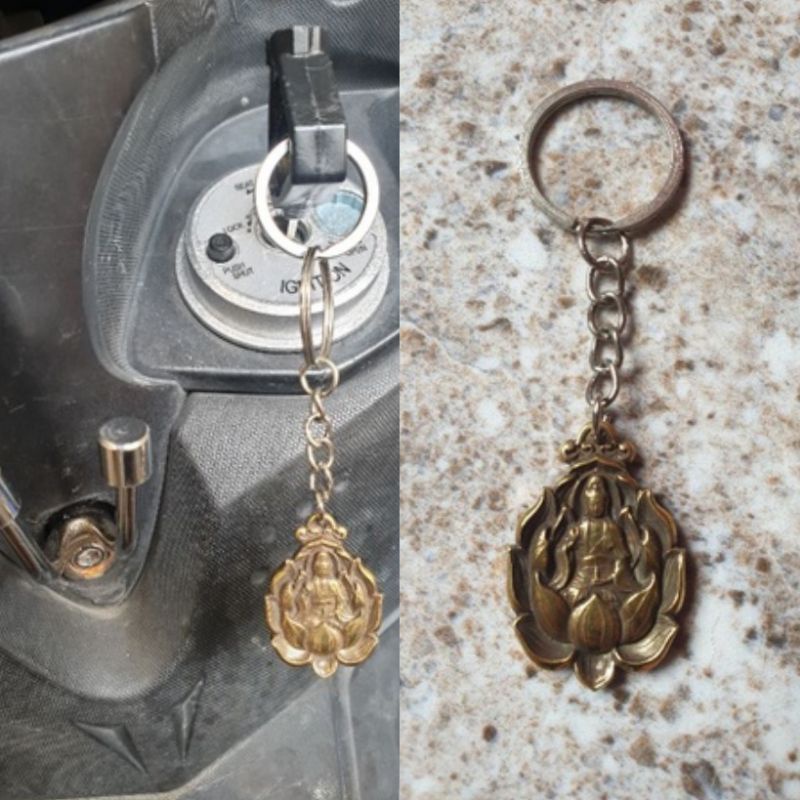 Gantungan kunci dewi kwan im Gantungan kunci unik