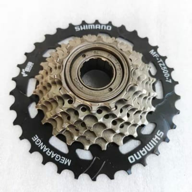 Freewheel Sprocket 7 Speed Drat Ulir 13-34T Megarange Shimano