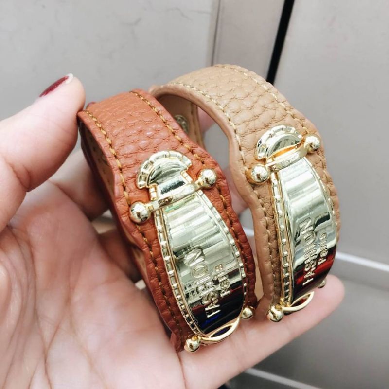 Promo Gelang kulit Fashion Import gelang tangan wanita bahan kulit 0566