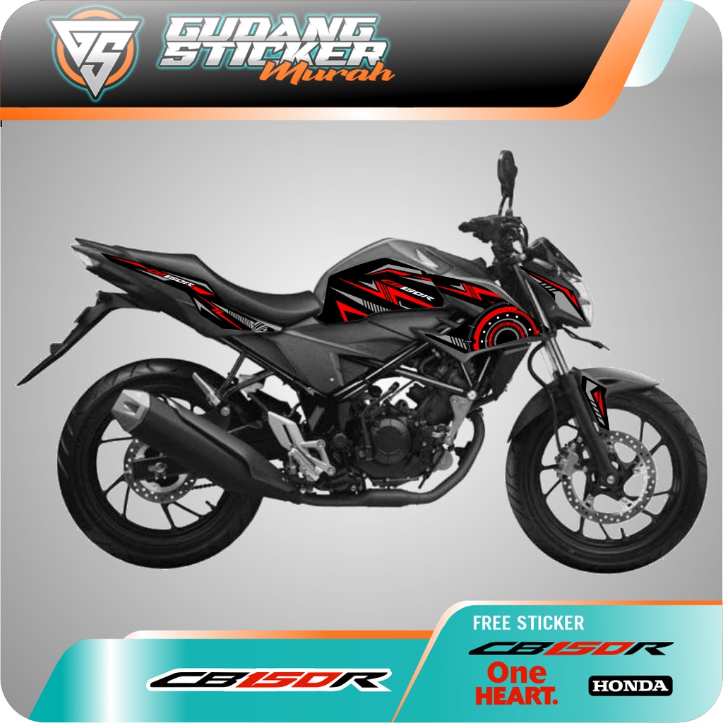 STRIPPING CB150R STREETFIRE NEW EDISI 3 AKSESORIS SEPEDA MOTOR