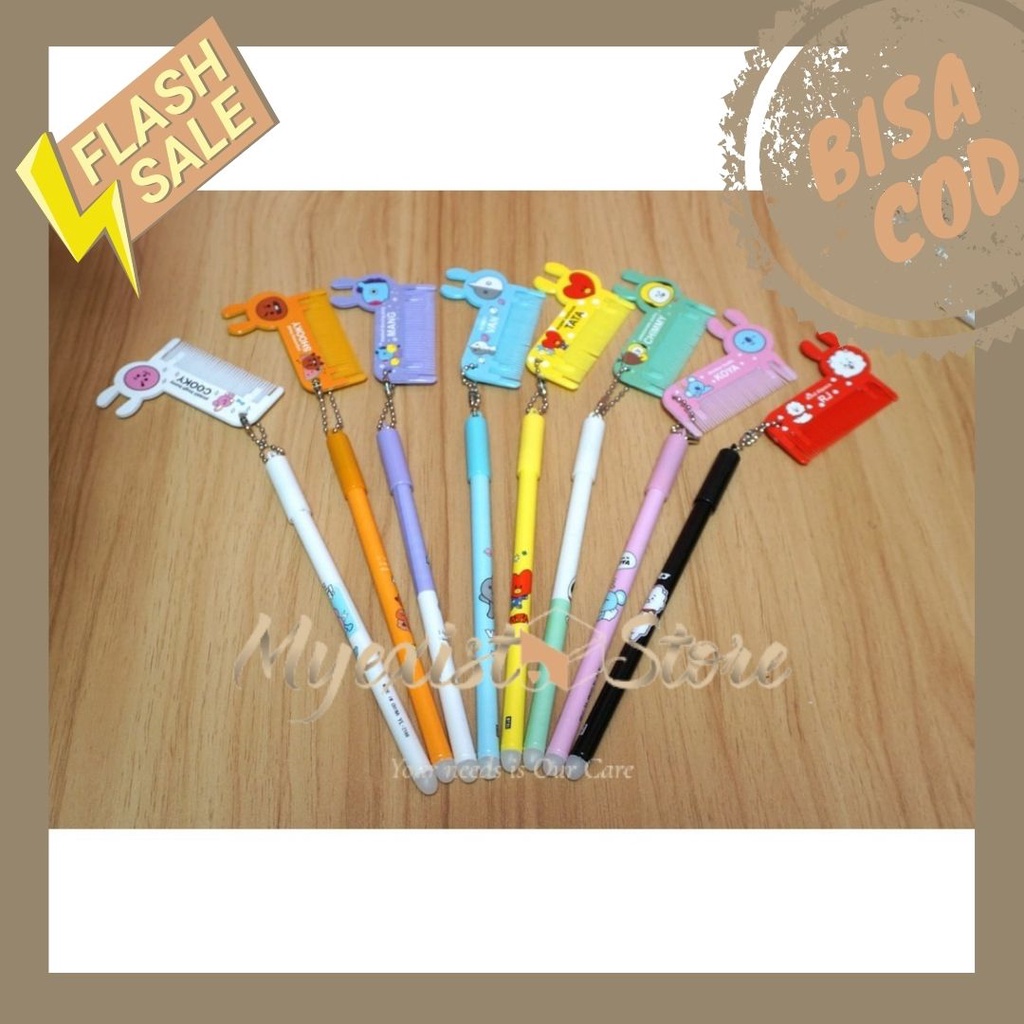 

PULPEN GEL BT 21 SISIR PEN GEL KARAKTER BT 21 -IVN240