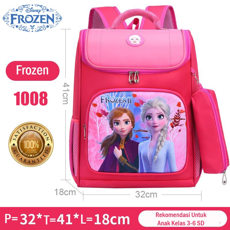 Princess Tas Sekolah Anak Perempuan Ransel Import Anak Wanita - Kids Backpack School Import