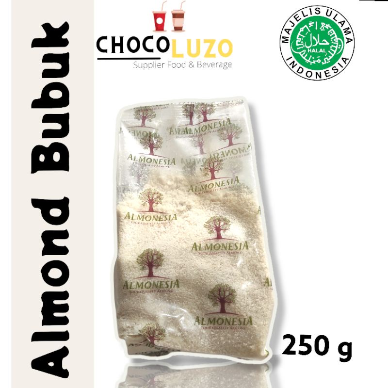 

Almond Bubuk Almonesia 250 g - tepung almond siap pakai