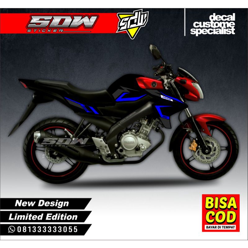 STRIPING VIXION ADVANCE 150 STRIPING VARIASI MOTOR VIXION