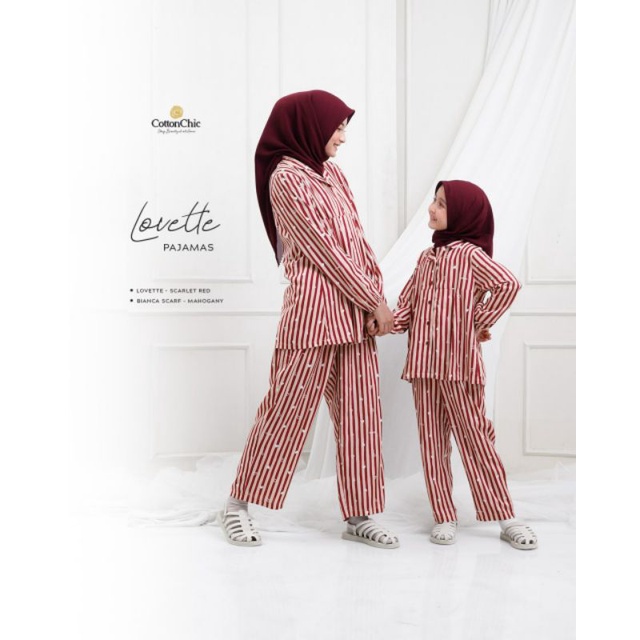 Lovette Pajamas Yasmeera | piyama couple
