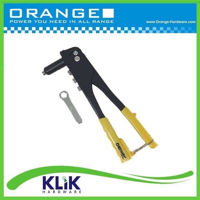 Orange Tang Rivet Aluminium Ripet - Hand Riveter