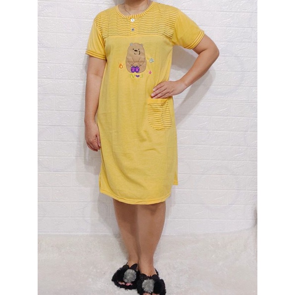 Baju Tidur Piyama Wanita Motif Random karakter Pajamas Kaos / Baju Tidur setelan Wanita kaos  Daster dewasa Terbaru Bigsize Kekiniaan