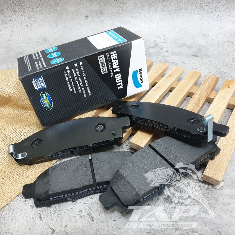 BRAKE DISC PAD - KAMPAS REM DEPAN PAJERO SPORT / TRITON BENDIX DB1774 HD