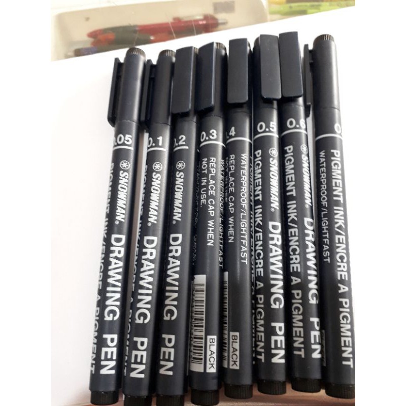 

Drawing Pen 0,05 - 0,7 permanen untuk raport