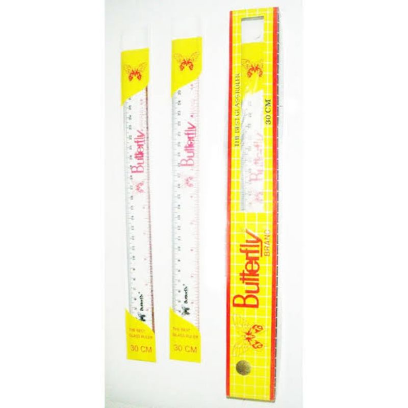 

Butterfly Penggaris Plastik 30 cm Murah