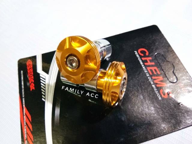 Jalu Stang Probolt Gold Jalu Stang Model Gepeng Probolt Motor Nmax - Aerox - Lexi - Pcx Lokal