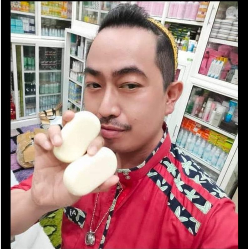Sabun Glowing Wajah produk agus salim apoteker