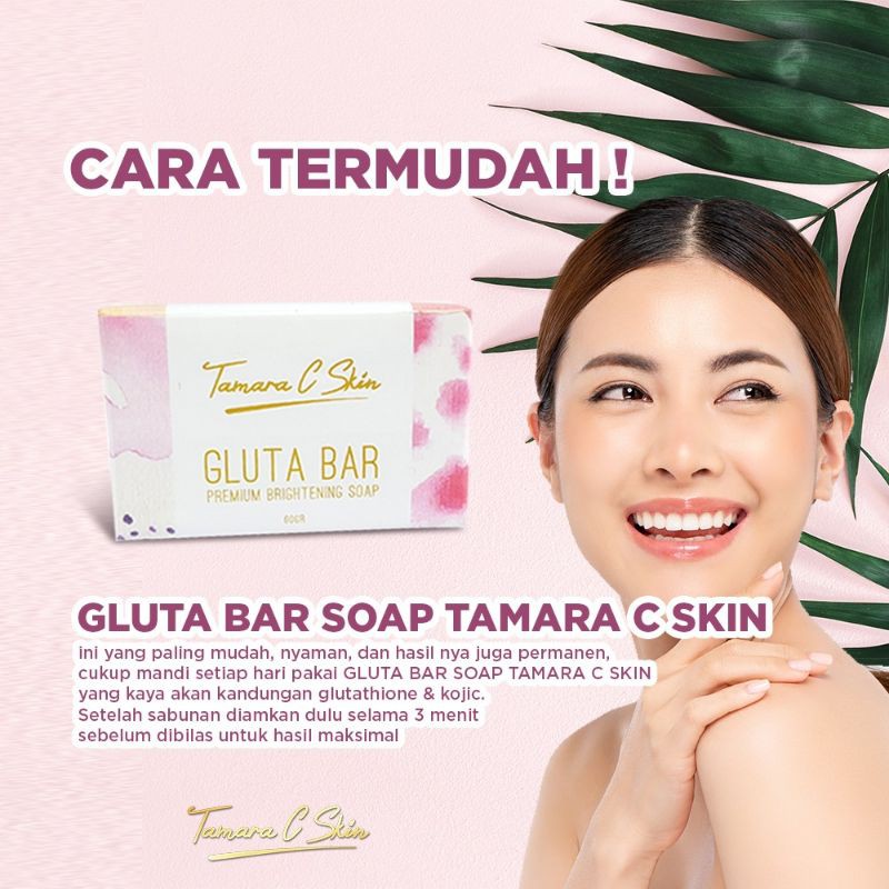 GLUTABAR SOAP TAMARA C SKIN SABUN PEMUTIH BADAN